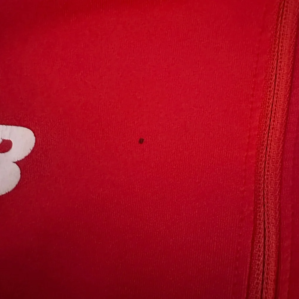 New Balance Red Half-Zip Pullover - Picture 2 of 2